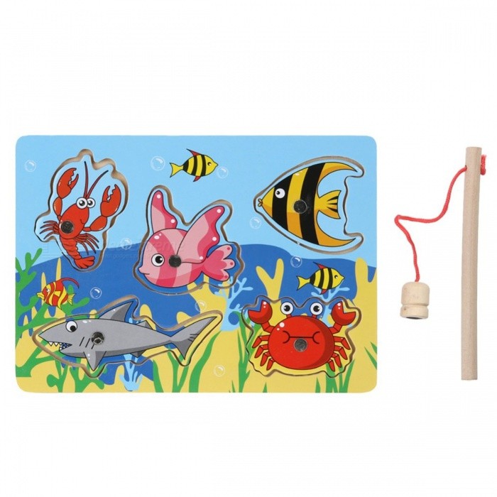 3D fishing magnetic kids game