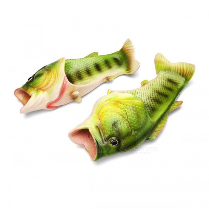 Kids real looking fish slippers | $20 Gifts